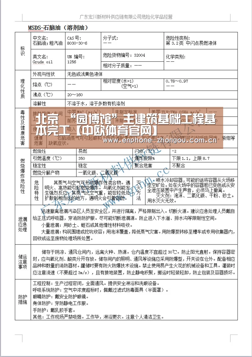 北京 “园博馆”主建筑基础工程基本完工【中欧体育官网】(图1) zoty体育