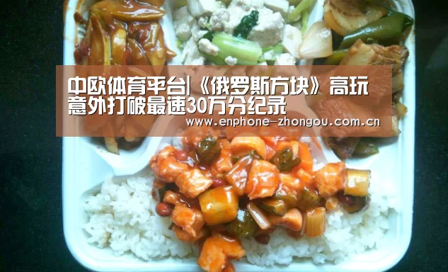 中欧体育平台|《俄罗斯方块》高玩意外打破最速30万分纪录(图3) 中欧体育官网